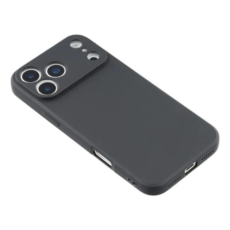 For iPhone 17 Pro WANLONFENG Square Edge Soft TPU Phone Case with Screen Protector