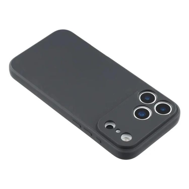 For iPhone 17 Pro WANLONFENG Square Edge Soft TPU Phone Case with Screen Protector