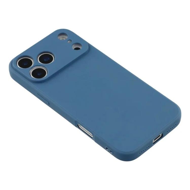 For iPhone 17 Pro WANLONFENG Square Edge Soft TPU Phone Case with Screen Protector