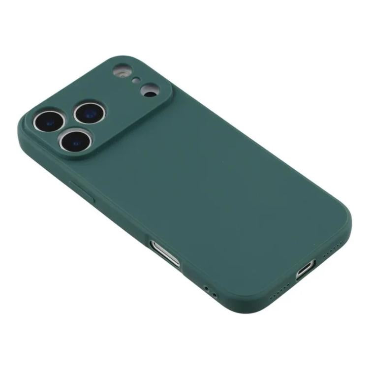 For iPhone 17 Pro WANLONFENG Square Edge Soft TPU Phone Case with Screen Protector