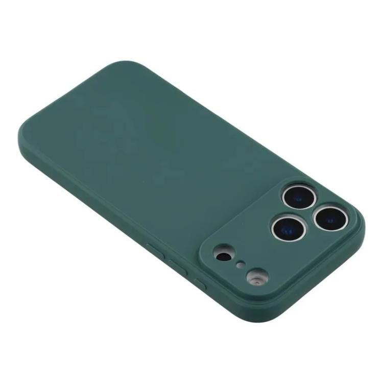 For iPhone 17 Pro WANLONFENG Square Edge Soft TPU Phone Case with Screen Protector