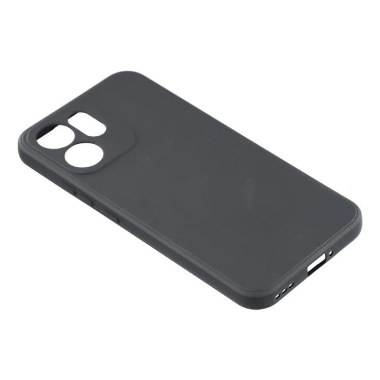 For OPPO Reno14 F 5G WANLONFENG Square Edge Soft TPU Phone Case with Screen Protector