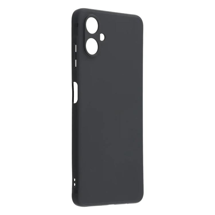 For Samsung Galaxy A06 4G WANLONFENG Square Edge Soft TPU Phone Case with Screen Protector