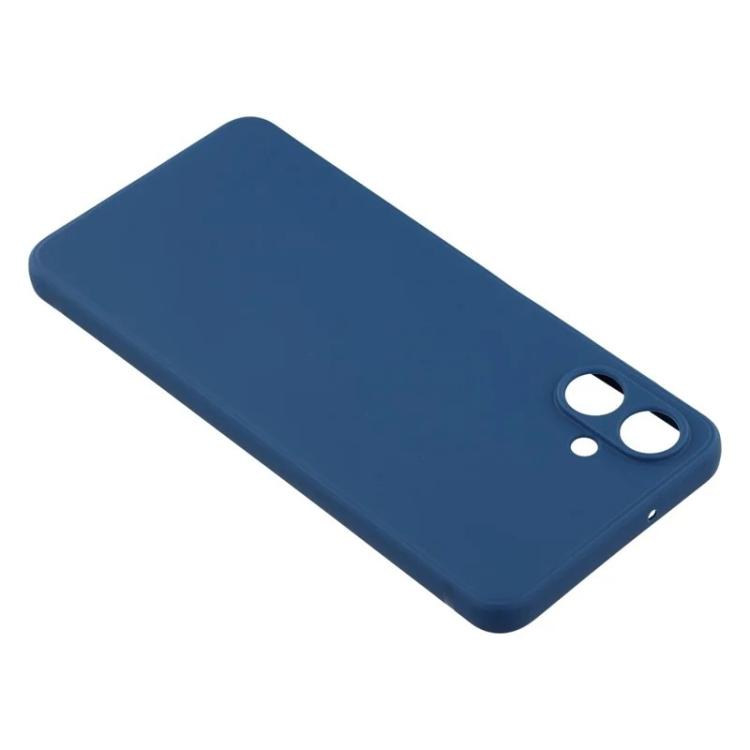 For Samsung Galaxy A07 4G WANLONFENG Square Edge Soft TPU Phone Case with Screen Protector