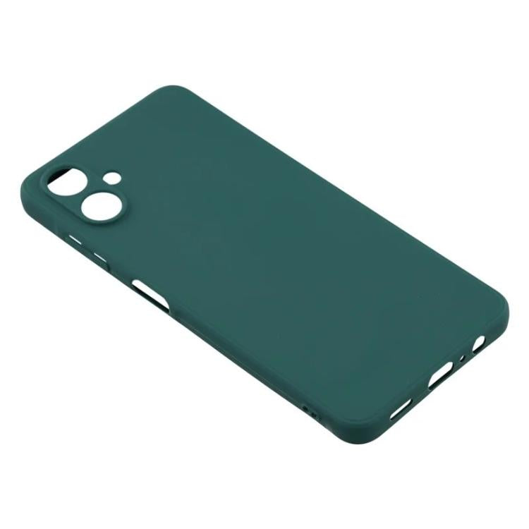 For Samsung Galaxy A07 4G WANLONFENG Square Edge Soft TPU Phone Case with Screen Protector