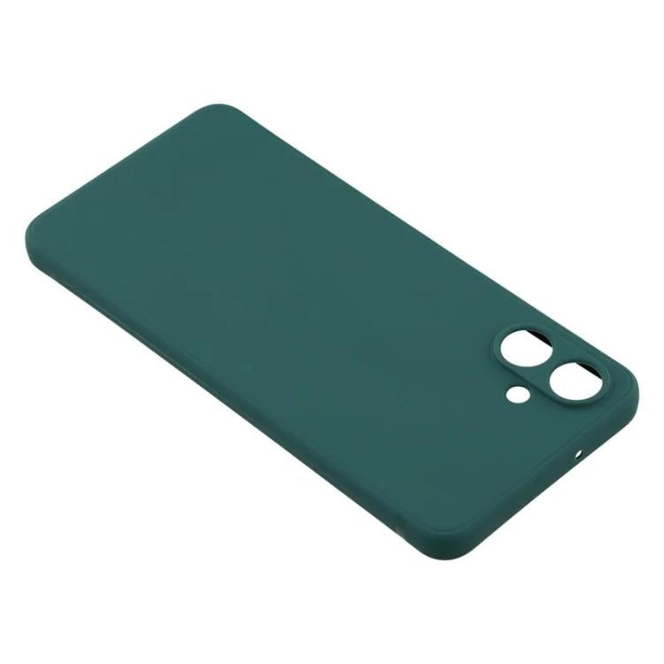 For Samsung Galaxy A07 4G WANLONFENG Square Edge Soft TPU Phone Case with Screen Protector