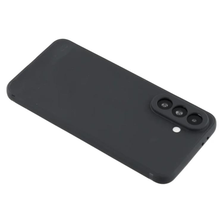 For Samsung Galaxy A26 5G WANLONFENG Square Edge Soft TPU Phone Case with Screen Protector