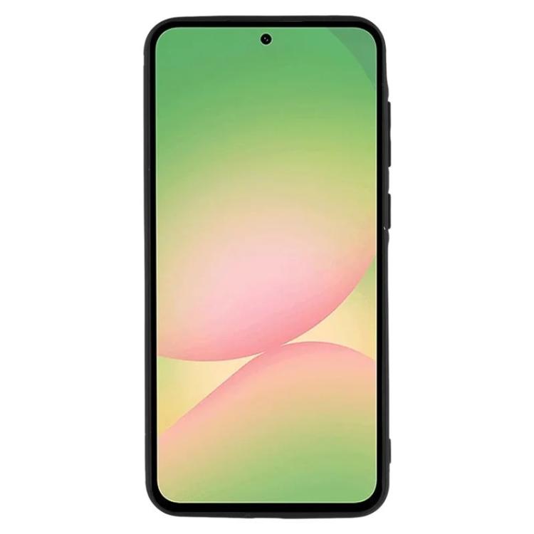 For Samsung Galaxy A56 5G WANLONFENG Square Edge Soft TPU Phone Case with Screen Protector