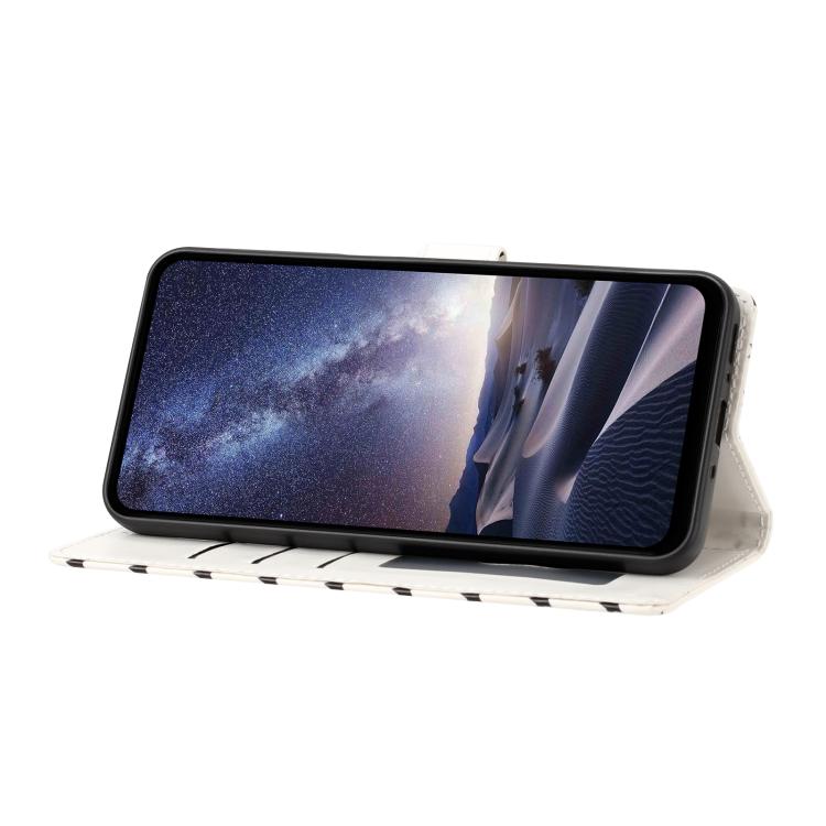 For iPhone 12 / 12 Pro Star Pattern Magnetic Buckle Vegan Leather Phone Case with Wrist Strap