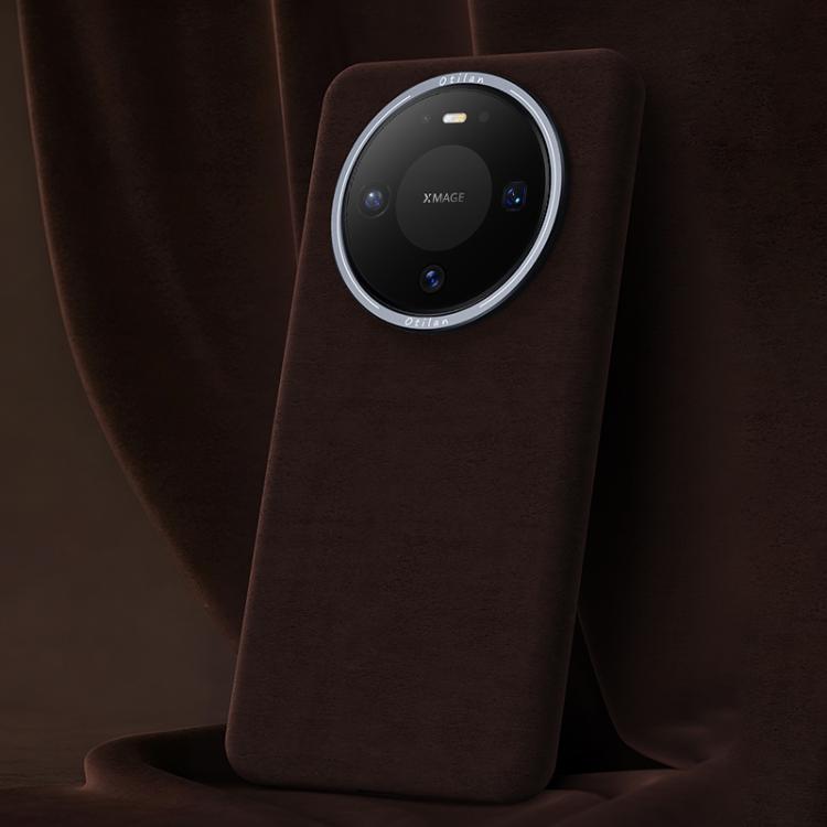 For Huawei Mate 80 / 80 Pro Ottilan Series Full Coverage Magnetic Microfiber Leather PC Phone Case