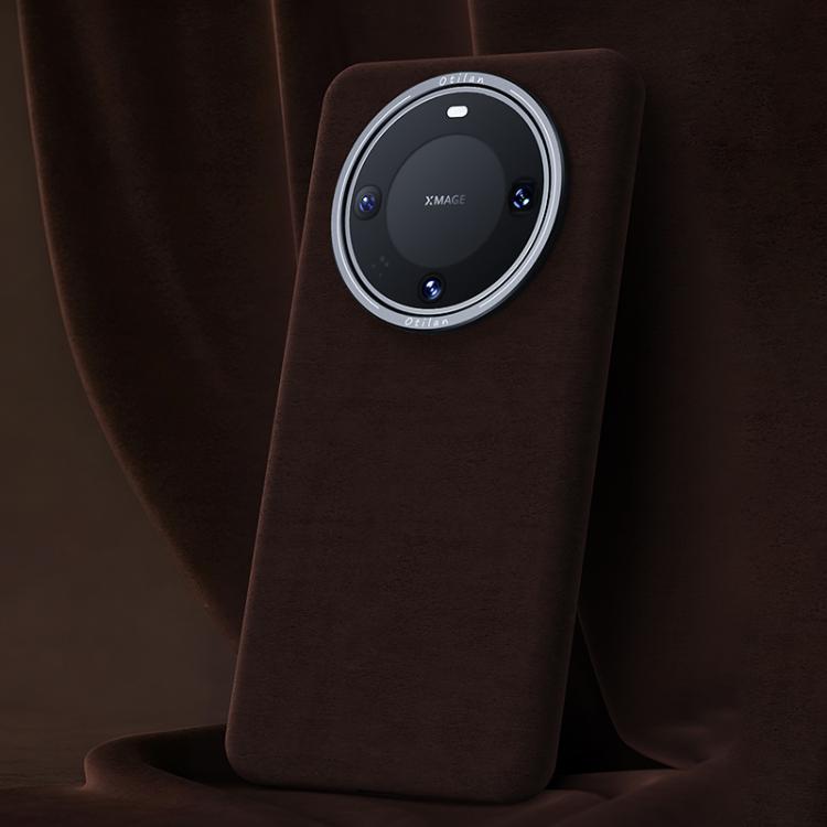 For Huawei Mate 60 Pro Ottilan Series Full Coverage Magnetic Microfiber Leather PC Phone Case