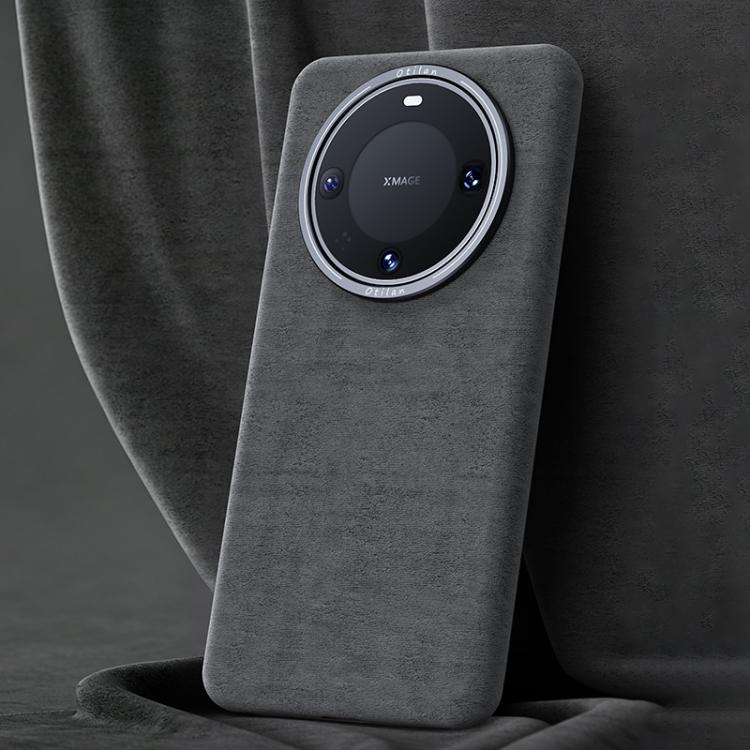 For Huawei Mate 60 Pro Ottilan Series Full Coverage Magnetic Microfiber Leather PC Phone Case