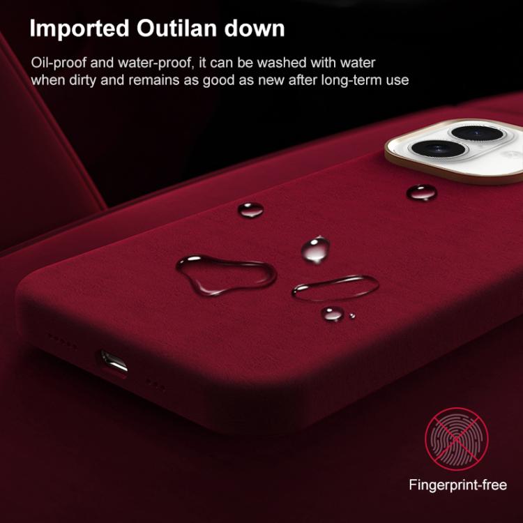 For iPhone 16 Plus Ottilan Series Full Coverage Magnetic Microfiber Leather PC Phone Case