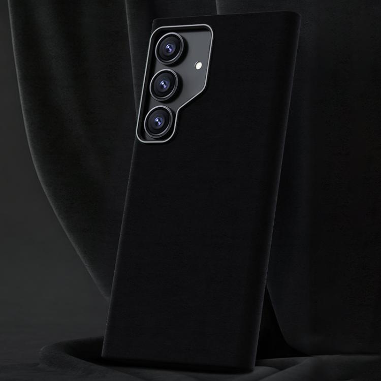 For Samsung Galaxy S25 5G / S24 5G Ottilan Series Full Coverage Magnetic Microfiber Leather PC Phone Case