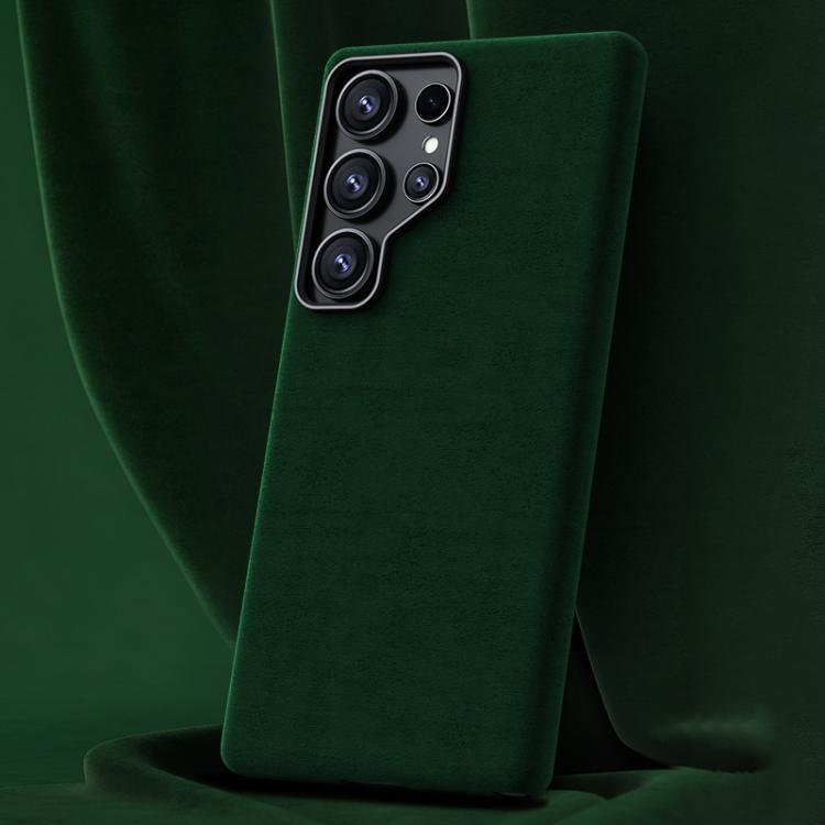 For Samsung Galaxy S24 Ultra 5G Ottilan Series Full Coverage Magnetic Microfiber Leather PC Phone Case