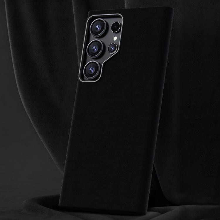 For Samsung Galaxy S24 Ultra 5G Ottilan Series Full Coverage Magnetic Microfiber Leather PC Phone Case