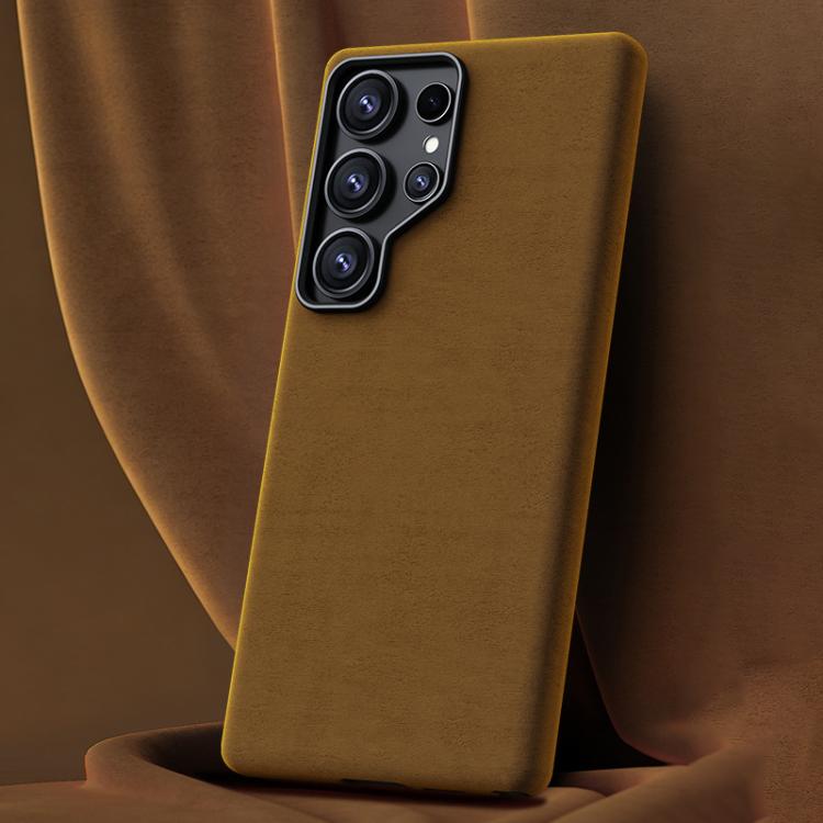 For Samsung Galaxy S24 Ultra 5G Ottilan Series Full Coverage Magnetic Microfiber Leather PC Phone Case