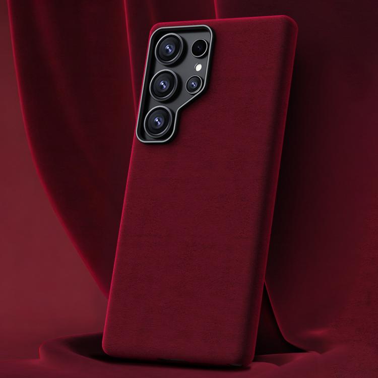 For Samsung Galaxy S24 Ultra 5G Ottilan Series Full Coverage Magnetic Microfiber Leather PC Phone Case