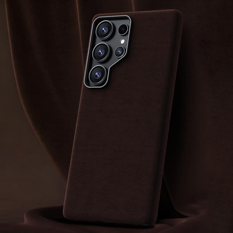 For Samsung Galaxy S24 Ultra 5G Ottilan Series Full Coverage Magnetic Microfiber Leather PC Phone Case