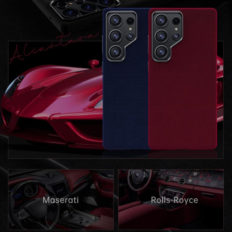 For Samsung Galaxy S26+ 5G Ottilan Series Full Coverage Magnetic Microfiber Leather PC Phone Case