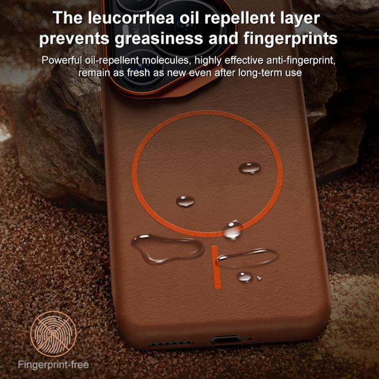 For Huawei Pura 70 Pro Elephant Leather Full Coverage Magnetic Microfiber Leather PC Phone Case