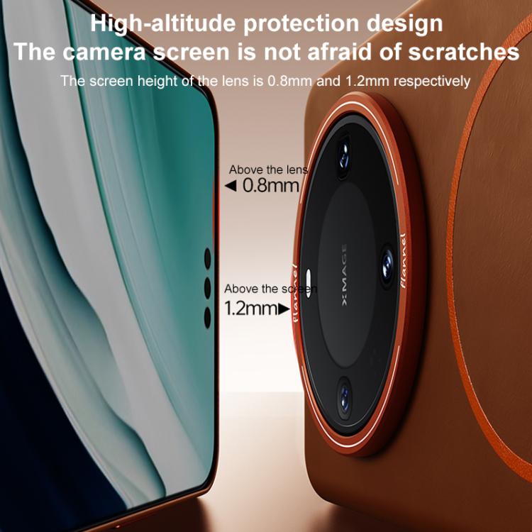 For Huawei Mate 60 Elephant Leather Full Coverage Magnetic Microfiber Leather PC Phone Case