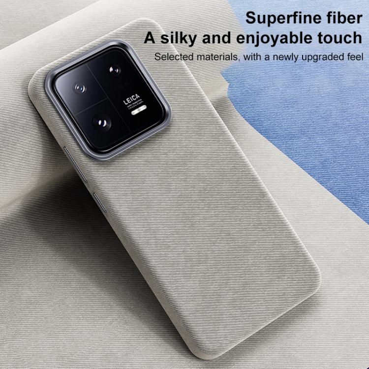 For Xiaomi 13 Flannel Textured Magnetic Full Coverage Phone Case