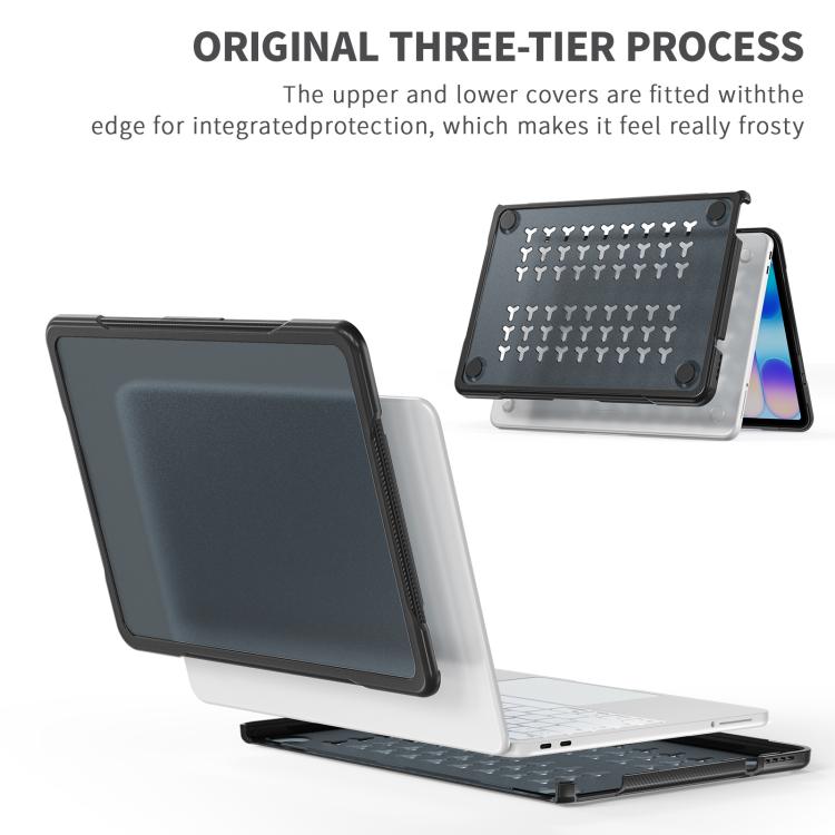 For MacBook Neo 13 inch 2026 A3404 Translucent Laptop Protective Case