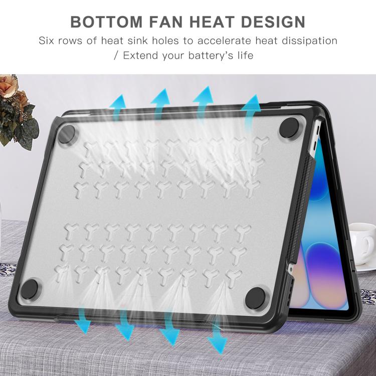 For MacBook Neo 13 inch 2026 A3404 Translucent Laptop Protective Case
