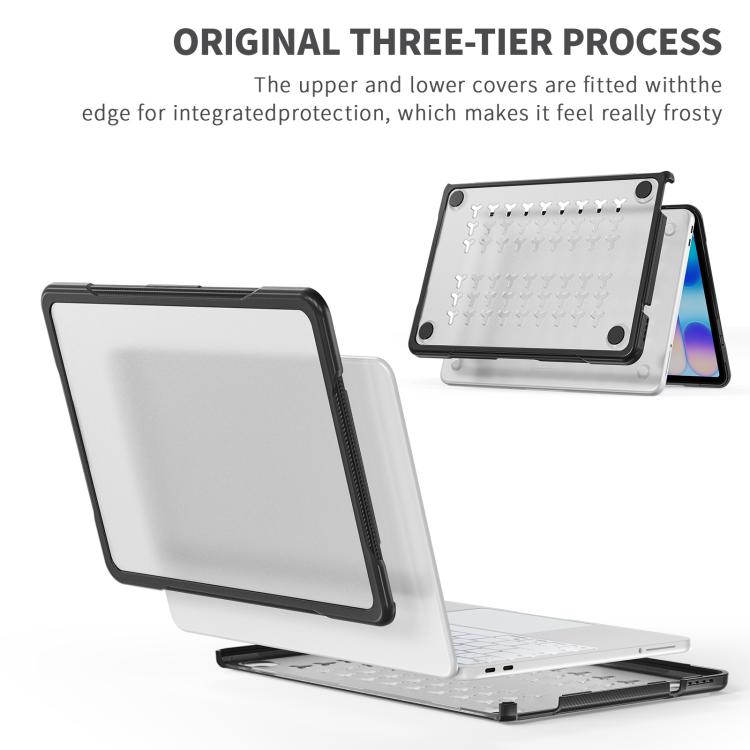 For MacBook Neo 13 inch 2026 A3404 Translucent Laptop Protective Case