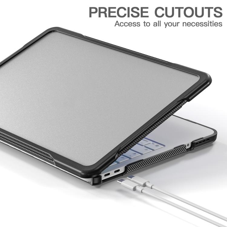 For MacBook Neo 13 inch 2026 A3404 Translucent Laptop Protective Case