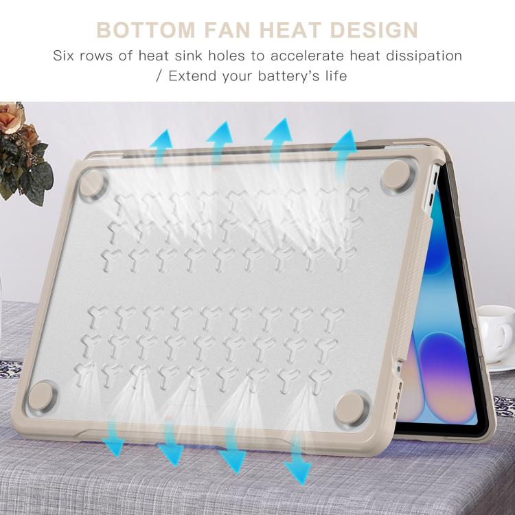 For MacBook Neo 13 inch 2026 A3404 Translucent Laptop Protective Case