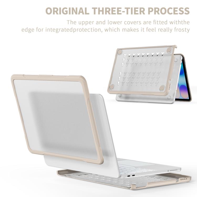 For MacBook Neo 13 inch 2026 A3404 Translucent Laptop Protective Case