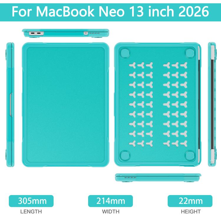 For MacBook Neo 13 inch 2026 A3404 Translucent Laptop Protective Case