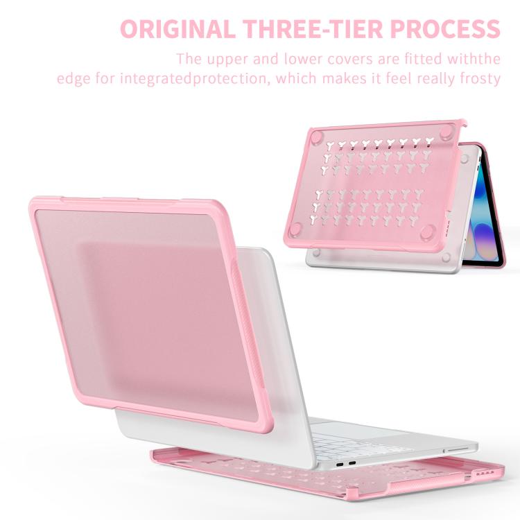 For MacBook Neo 13 inch 2026 A3404 Translucent Laptop Protective Case