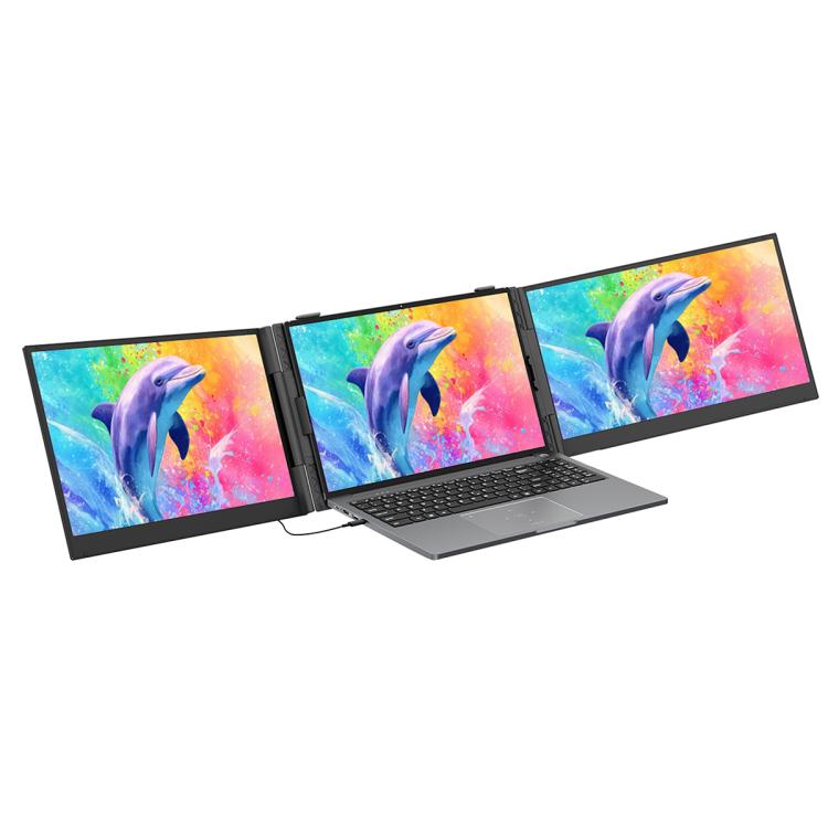 [HK Warehouse] Blackview DCM8 Pro 15.3-inch Dual-Screen Portable Extension Monitor for 14-17.3 inch Laptops - Grey