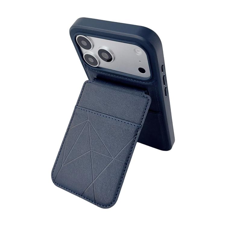 For iPhone 13 Pro Multifunctional Vertical Flip Card Wallet Holder Vegan Leather Back Phone Case
