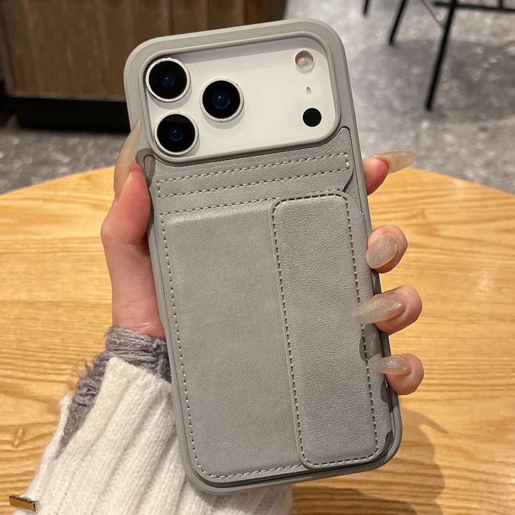 For iPhone 17 Pro Max Multifunctional Premium Card Bag Holder Phone Case