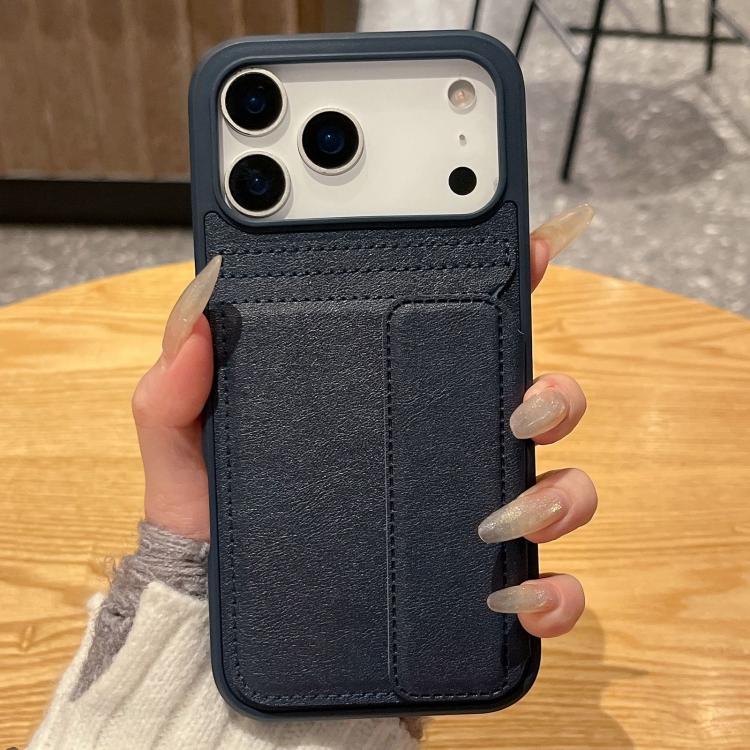 For iPhone 17 Pro Max Multifunctional Premium Card Bag Holder Phone Case