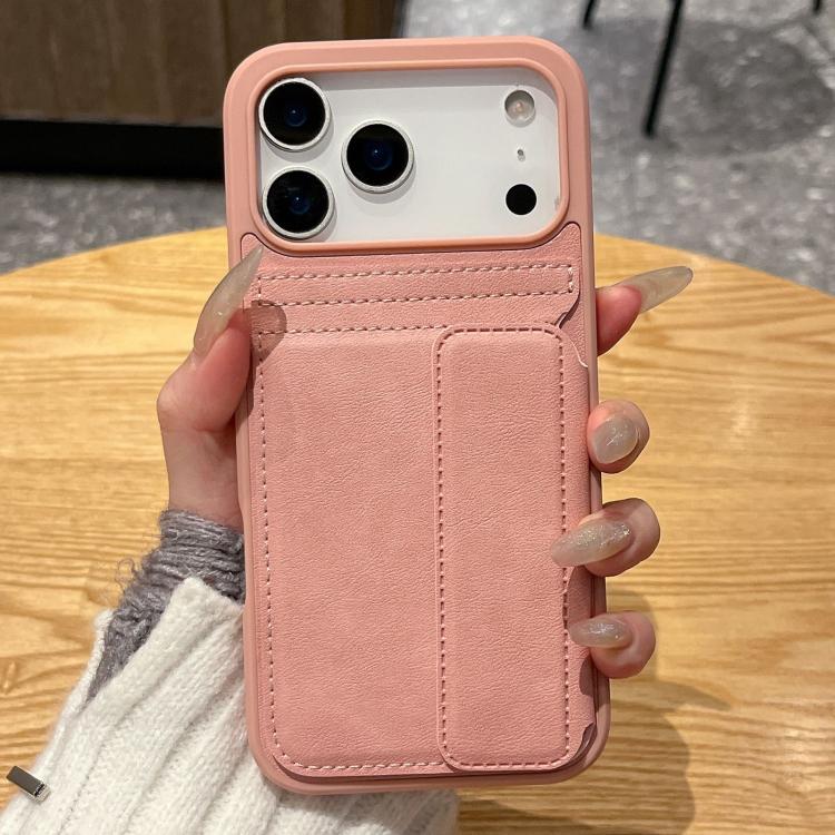 For iPhone 17 Pro Multifunctional Premium Card Bag Holder Phone Case