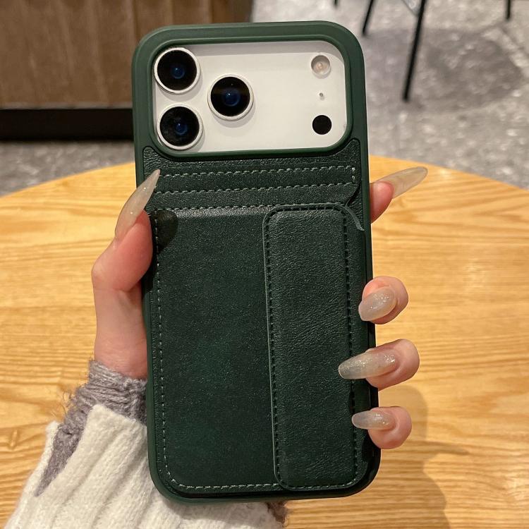 For iPhone 17 Pro Multifunctional Premium Card Bag Holder Phone Case