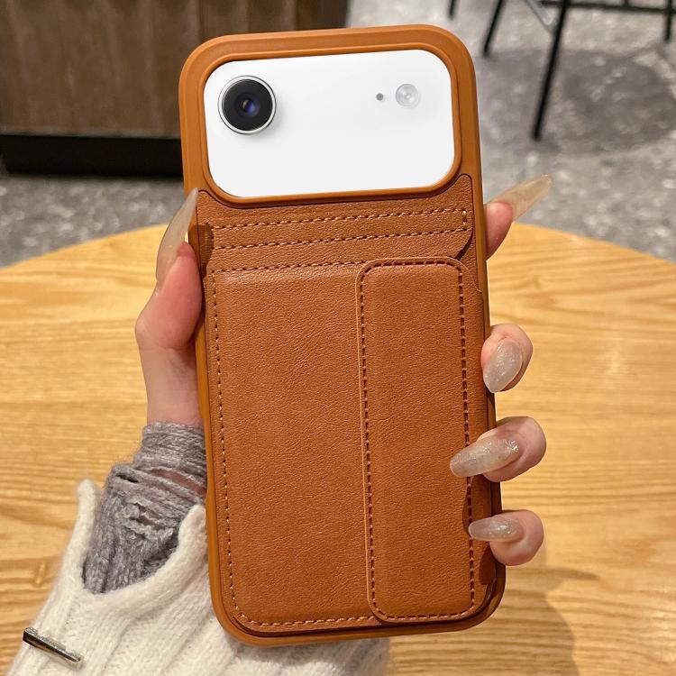 For iPhone Air Multifunctional Premium Card Bag Holder Phone Case