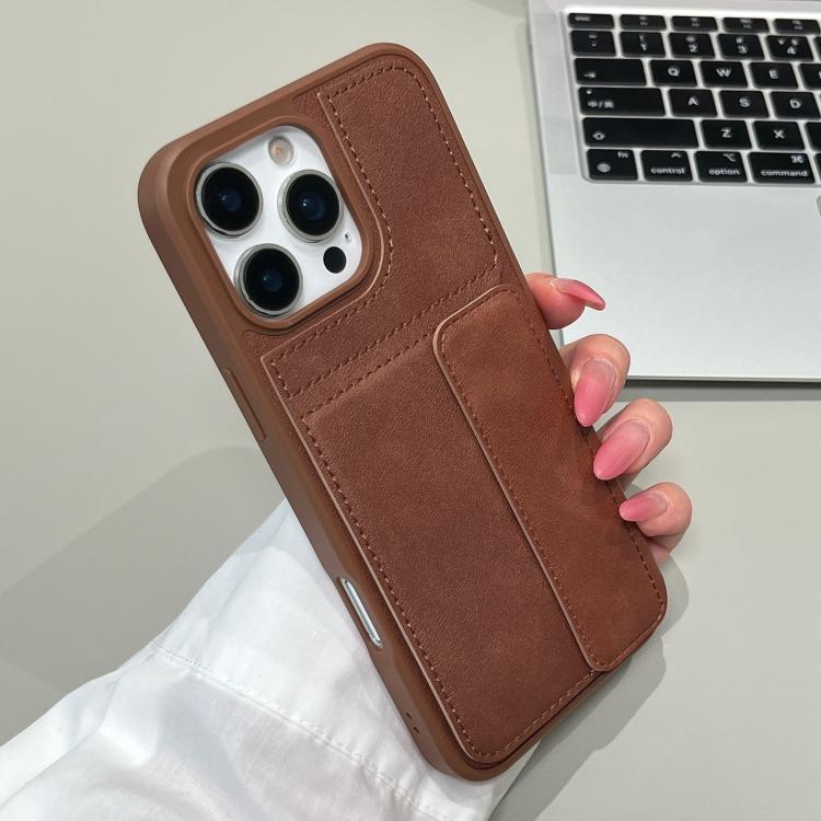 For iPhone 16 Pro Max Multifunctional Premium Card Bag Holder Phone Case