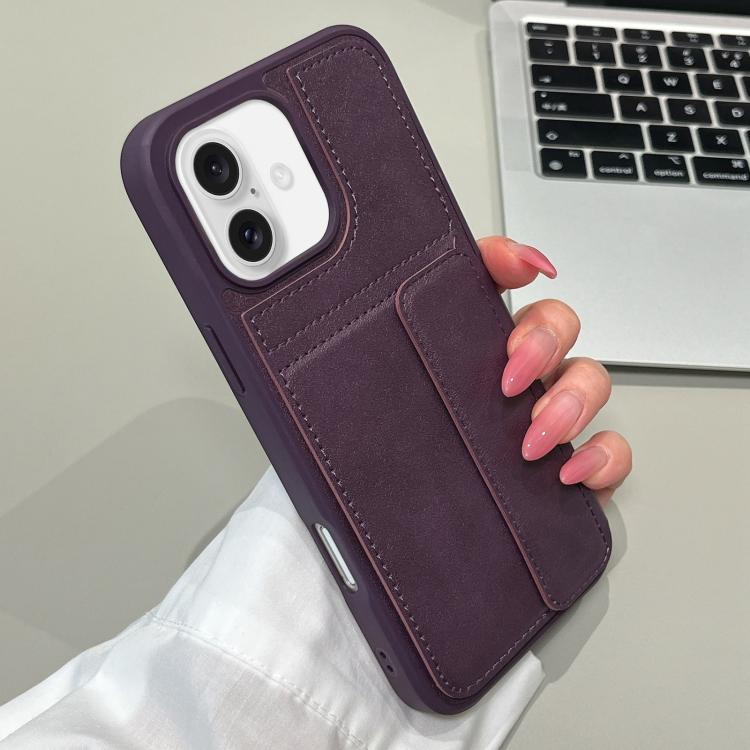 For iPhone 16 Multifunctional Premium Card Bag Holder Phone Case