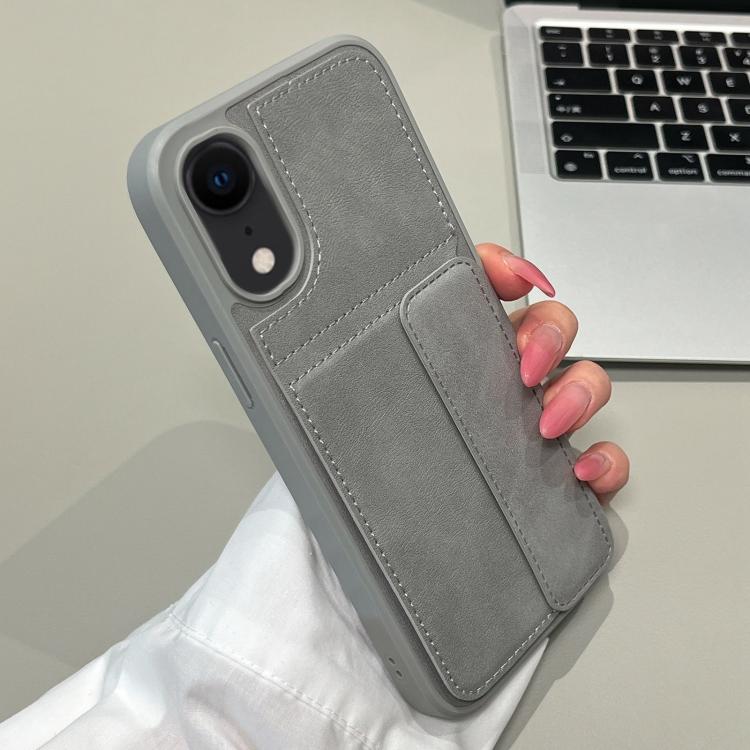 For iPhone XR Multifunctional Premium Card Bag Holder Phone Case