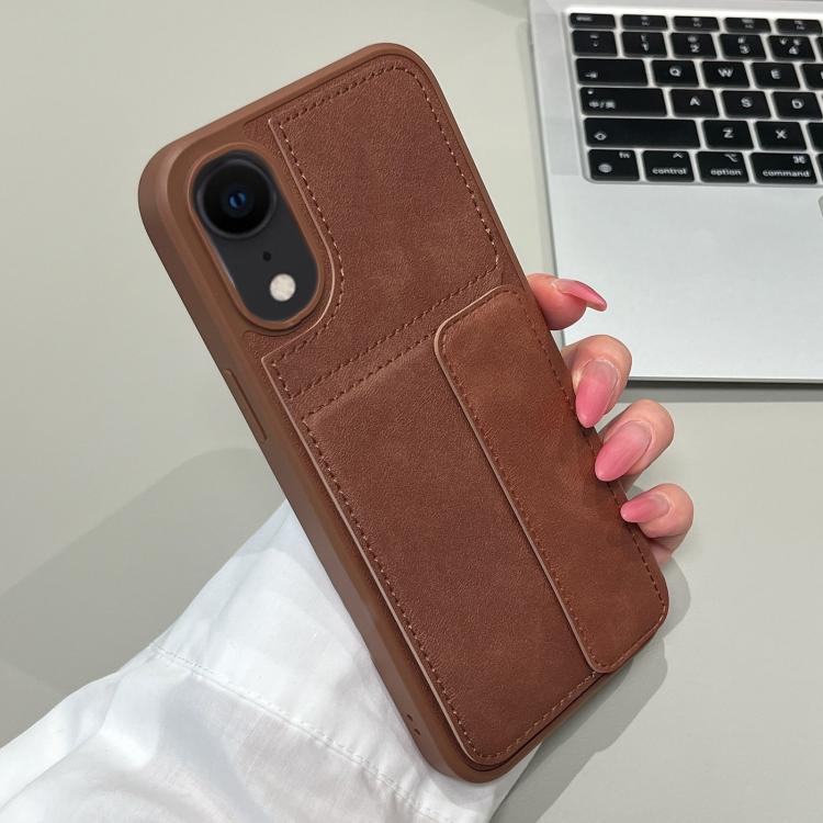 For iPhone XR Multifunctional Premium Card Bag Holder Phone Case