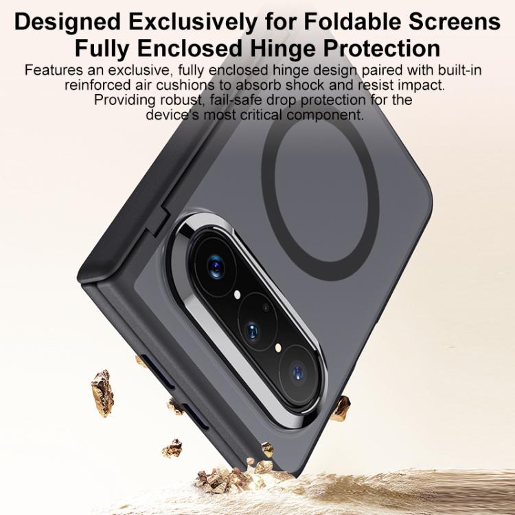 For Huawei Pura X Max HD Integrated Matte Skin Feel Magnetic Shockproof Phone Case