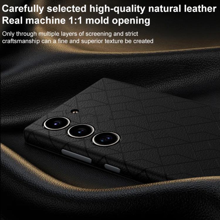 For Samsung Galaxy S23 5G Rubik Cube Series Embossed Grid Pattern Magnetic Phone Case