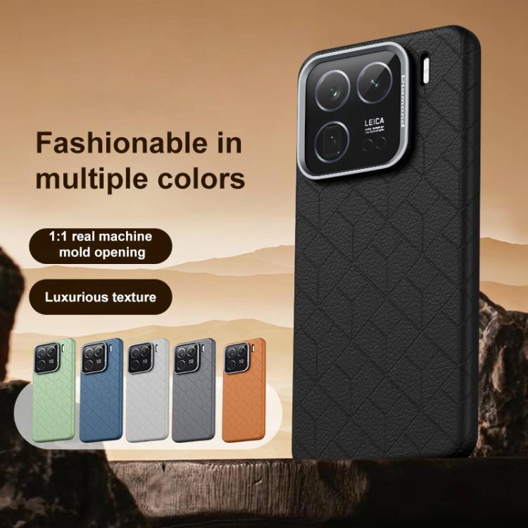 For Xiaomi 13 Pro Rubik Cube Series Embossed Grid Pattern Magnetic Phone Case