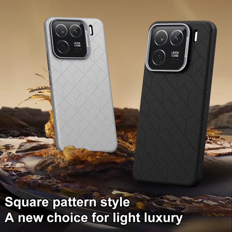 For Xiaomi 13 Pro Rubik Cube Series Embossed Grid Pattern Magnetic Phone Case